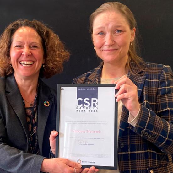 Randers Bibliotek er CSR certificeret