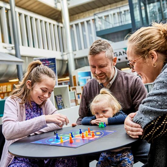 Biblioteket fremmer trivsel