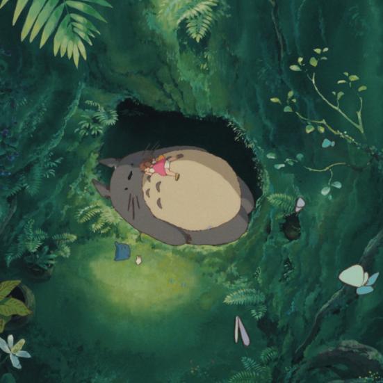 Tegning fra Miyazaki film