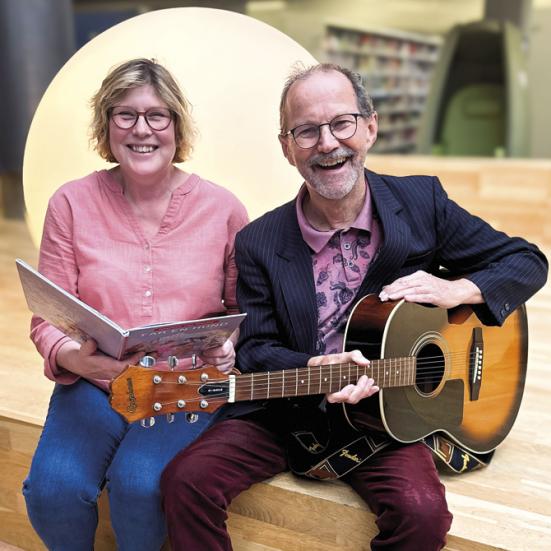 Sanne Andersen og Peter Elmelund