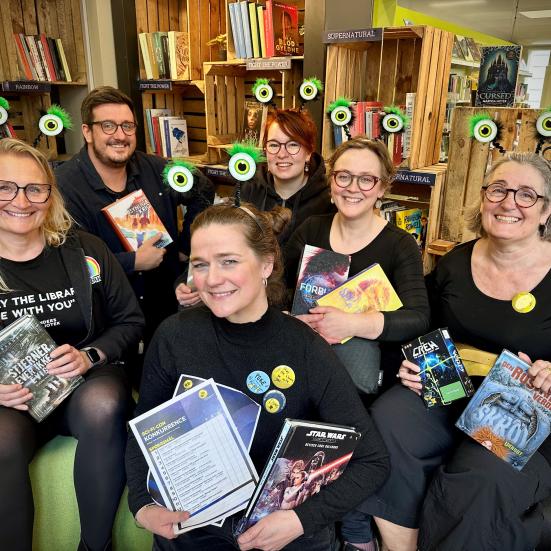 Bettina Boddum, Emil Asani, Signe Winther Brinkmann, Ida Janku Ravn Homilius, Rebecca Munk Jepsen og Dorthe Meyer Andreassen