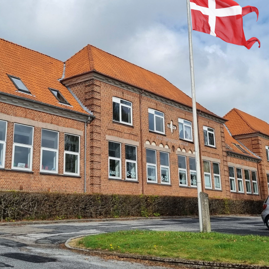 Langå Bibliotek udefra