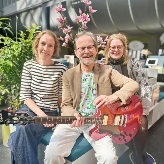 Forventning og håb. Lone, Peter og Marie