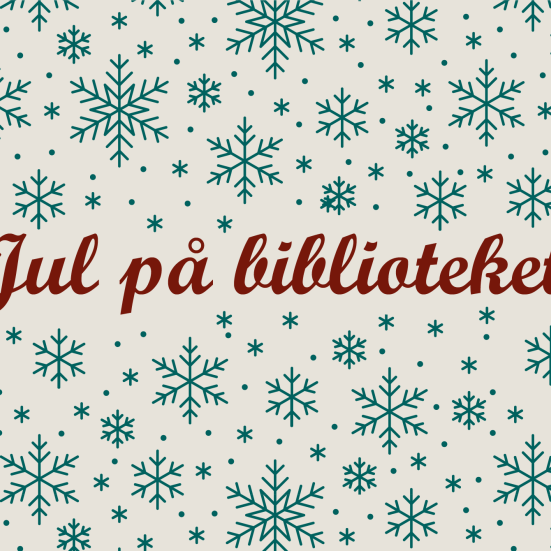 Jul på biblioteket