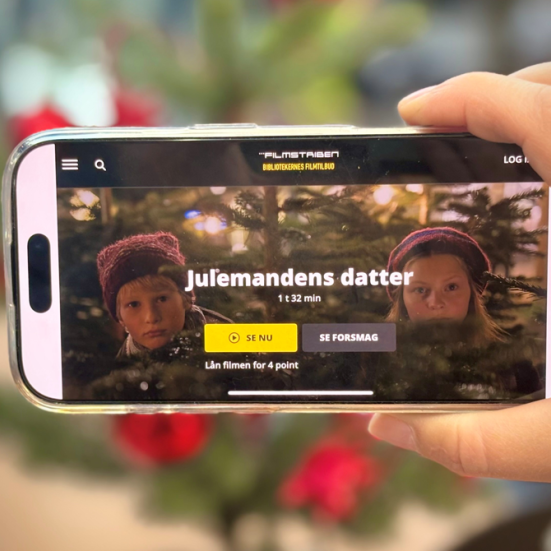 Indgang til julefilm- og kalendere