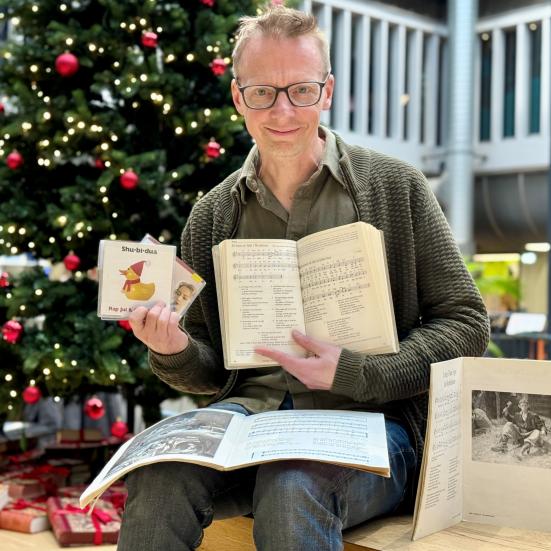 Mik Stegger med julemusik