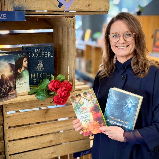 Anja Tofthøj Warrer, Bibliotekschef i Randers Kommune.