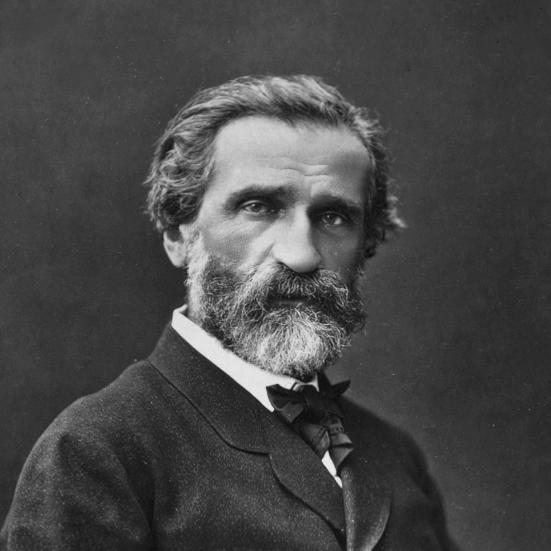 Giuseppe Verdi (1813-1901). Foto: Ferdinand Mulnier, udateret