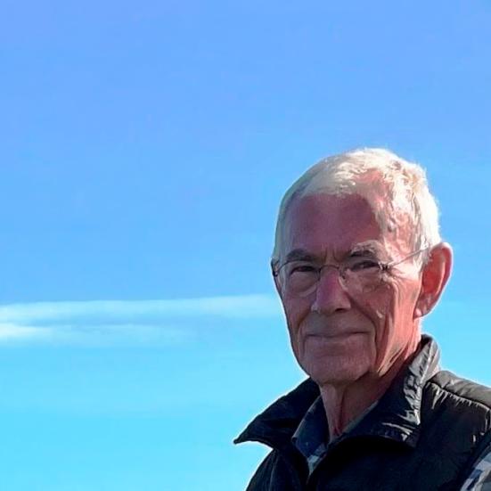 Jens Jørgen Refshauge under åben himmel