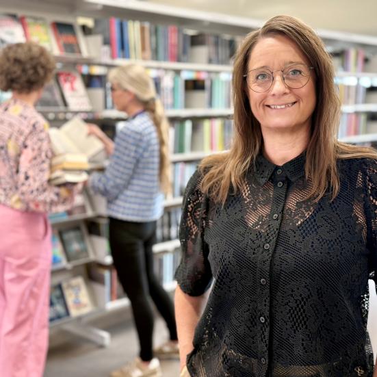 Anja Tofthøj Warrer, Bibliotekschef i Randers Kommune.
