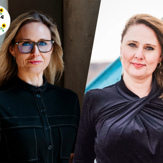Louise Brown og Charlotte Broman Mølbæk 