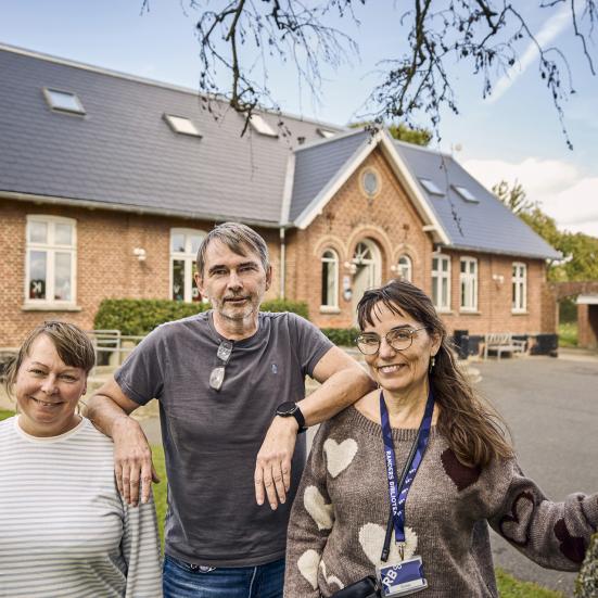 Betina Elkjær Møller, Erik Luxhøj og Sonja Overgaard Vestergård 