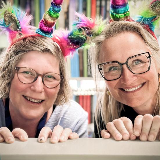 Sanne Andersen og Bettina Boddum