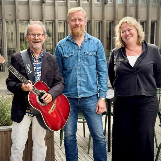 Peter Elmelund, Thomas Guntzelnick Poulsen og Lise Jeppesen