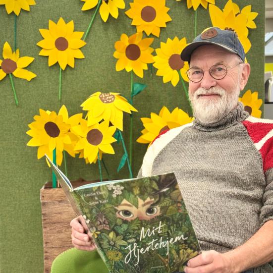 Højtlæser Randers Bibliotek Solsikkefestival