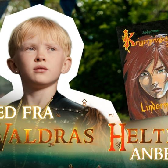 Grafik og foto af Vilfred fra Valdras Helte