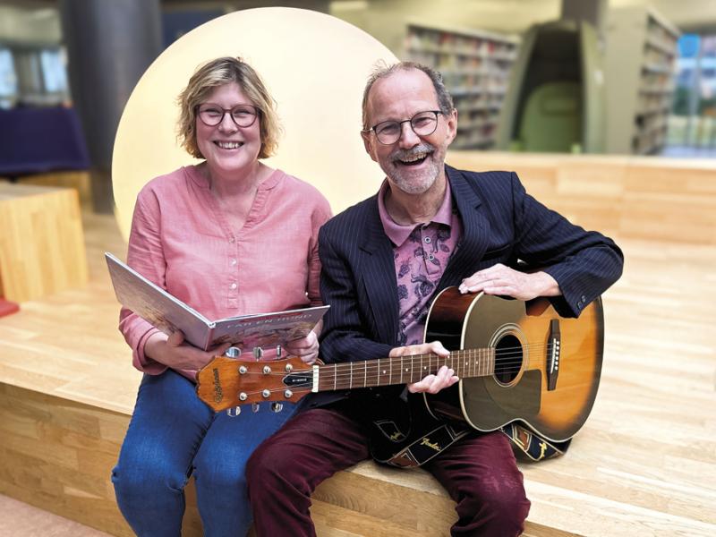 Sanne Andersen og Peter Elmelund