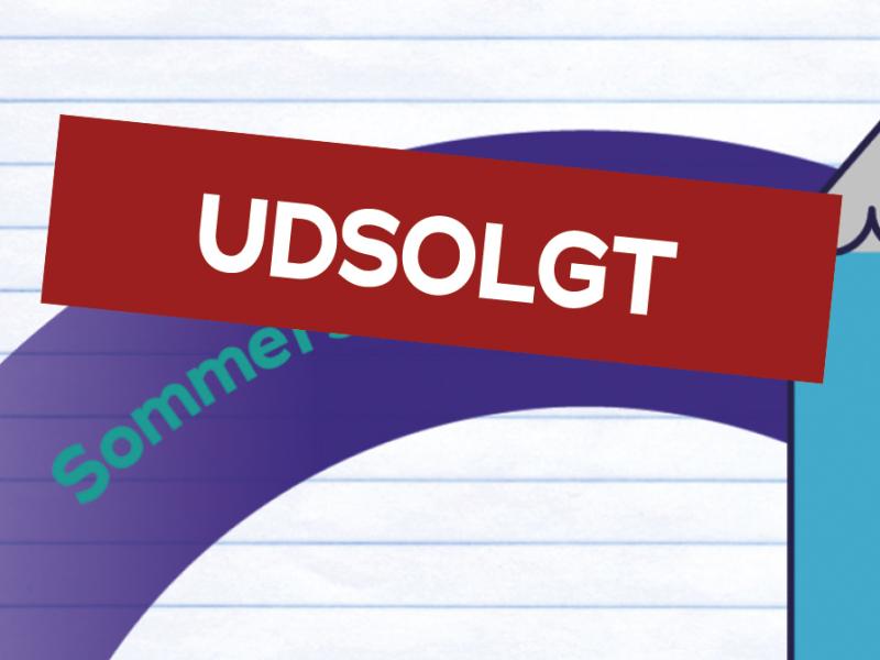 UDSOLGT skilt
