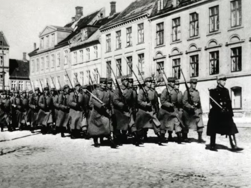 Militæret blev sat ind under generalstrejken i Randers i 1922