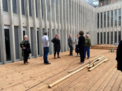 Grønnegården danner en af rammerne om fremtidens oplevelser.