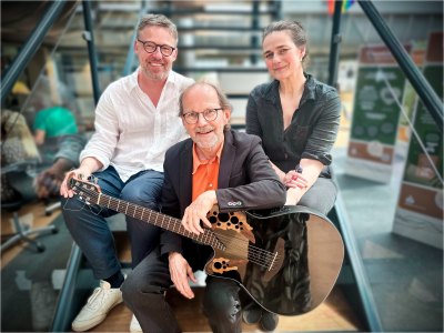 Henrik Gadegaard, Peter Elmelund og Signe Winther Brinkmann.