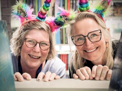 Sanne Andersen og Bettina Boddum