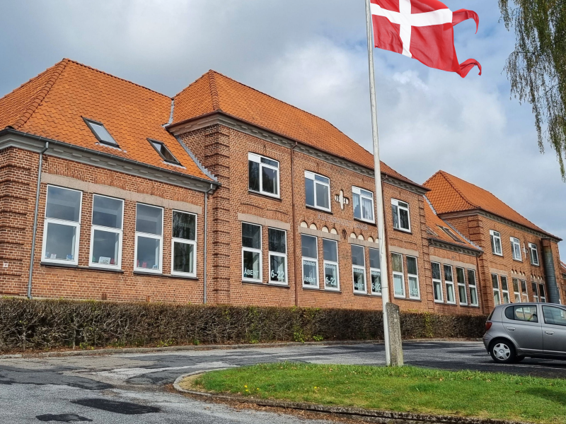 Langå Bibliotek udefra
