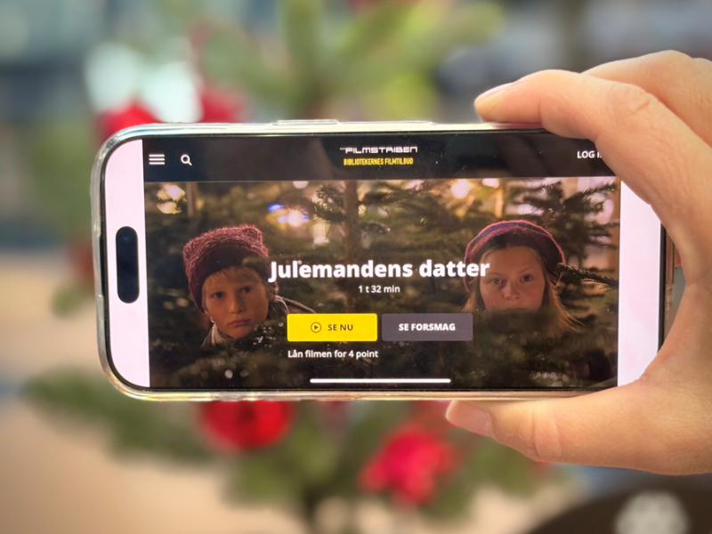 Indgang til julefilm- og kalendere
