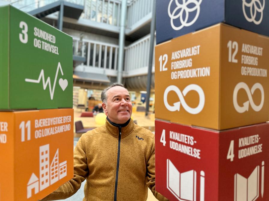 Randers Bibliotek er verdensmålscertificeret.