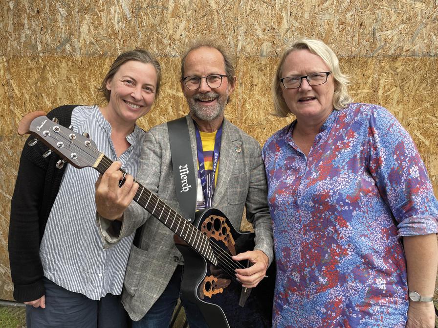 Mathilde, Peter og Tina