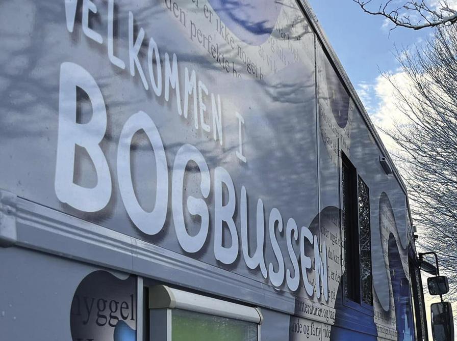 Billede der viser udsnit af Bogbussen
