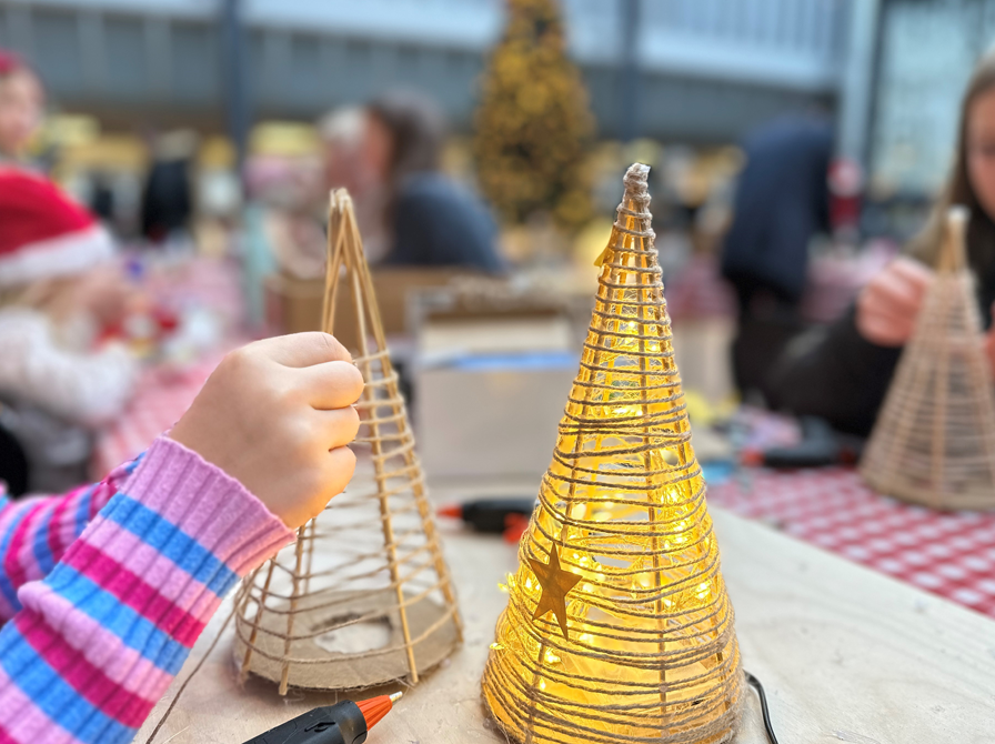 Indgang til julekreativitet