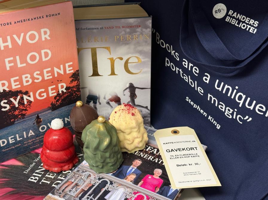 Bøger, flødeboller og et gavekort