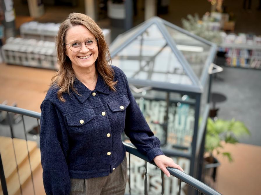 Anja Tofthøj Warrer, Bibliotekschef i Randers Kommune.