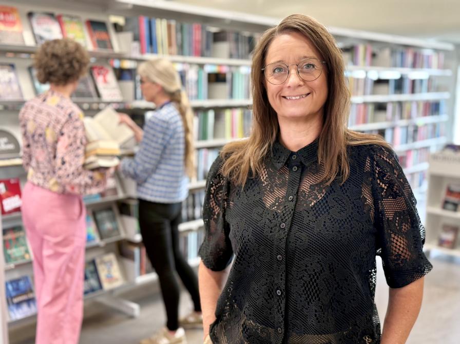 Anja Tofthøj Warrer, Bibliotekschef i Randers Kommune.