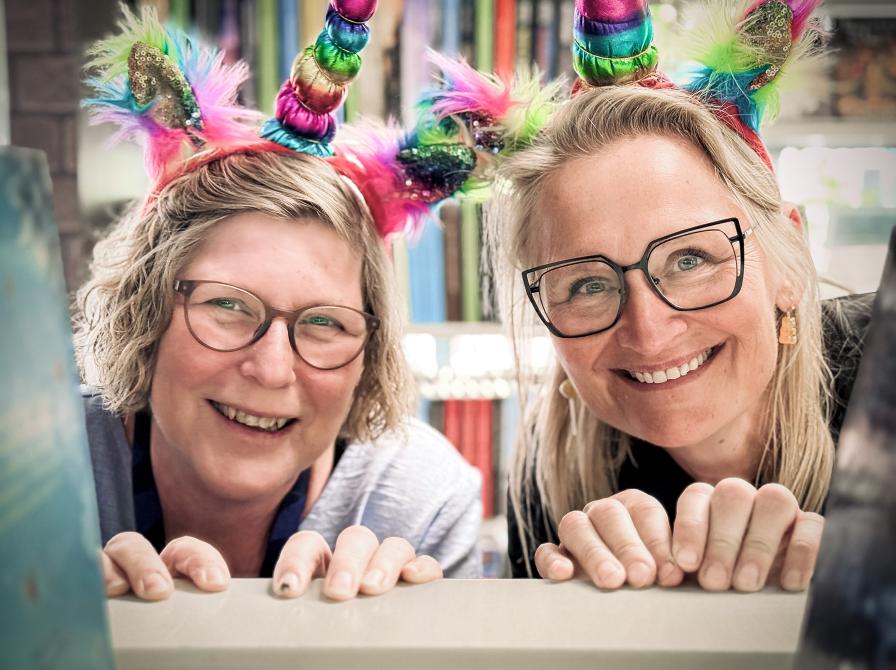 Sanne Andersen og Bettina Boddum