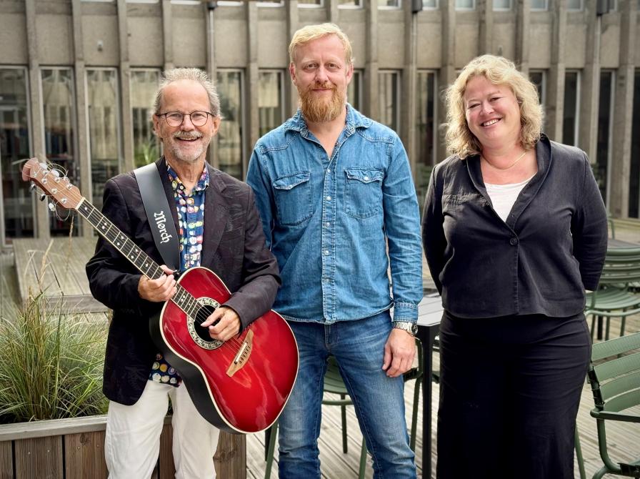Peter Elmelund, Thomas Guntzelnick Poulsen og Lise Jeppesen
