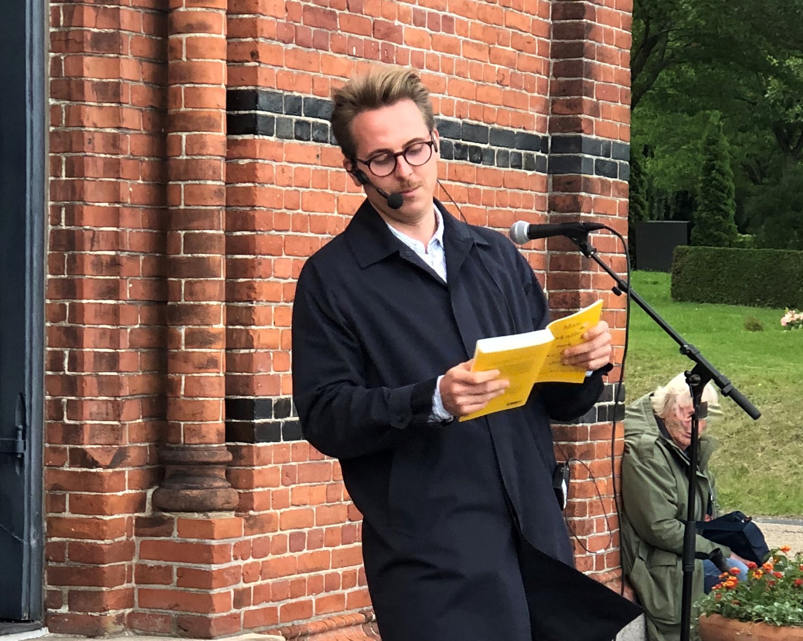 Thomas Korsgaard til forfattervandring i Randers i august 2021