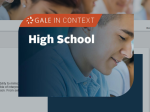 Gale: High School