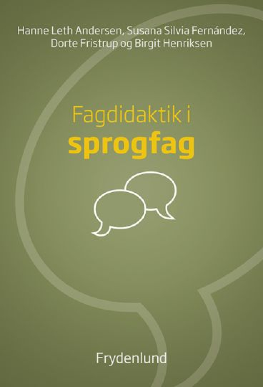 Hanne Leth Andersen: Fagdidaktik i sprogfag