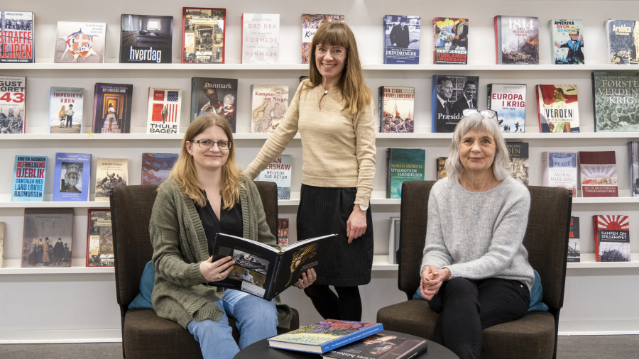 Louise, Eva og Pernille formidler gode bøger